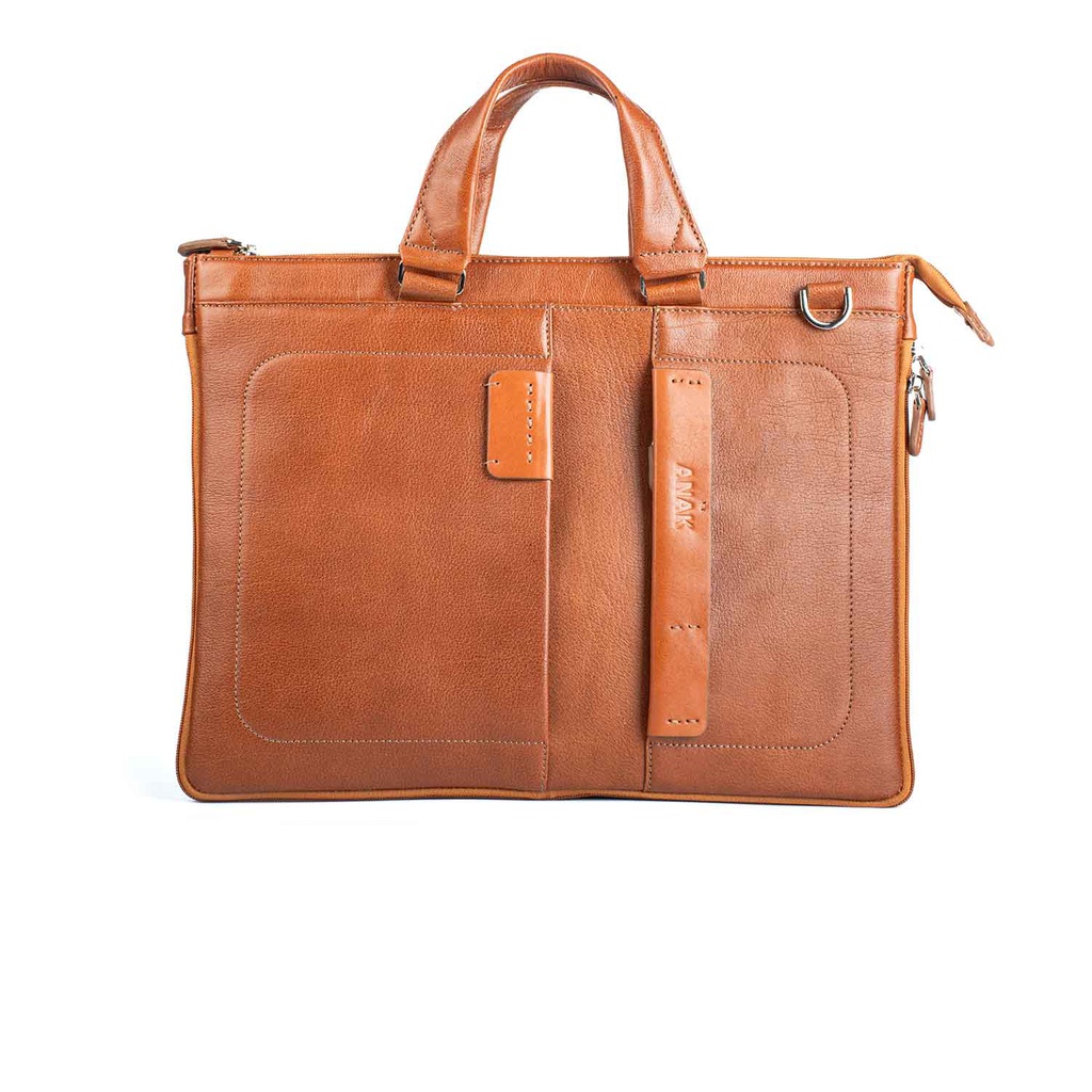 [518] Picado Briefcase Bag(Nappa) (Honey)