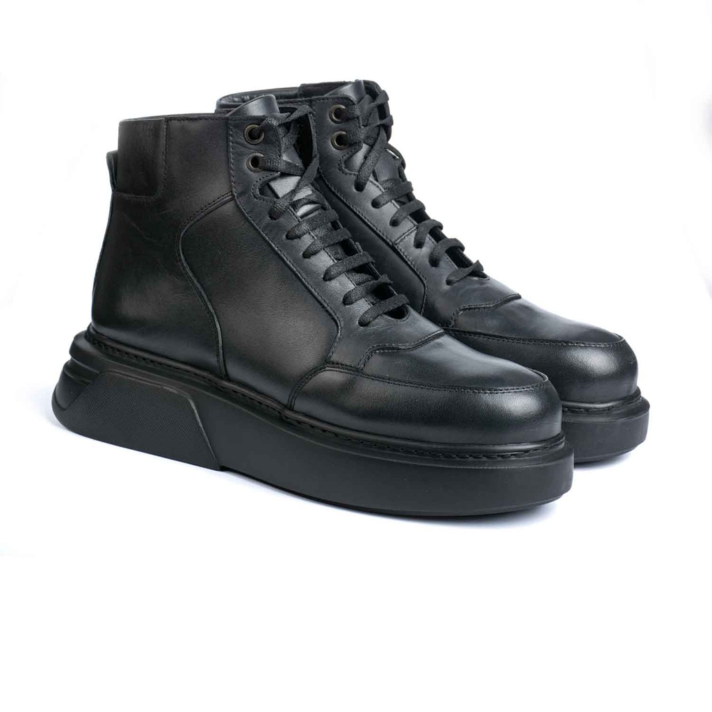 [524] Women's Ankle Boots Model 1087 (Nappa) (36, Black)