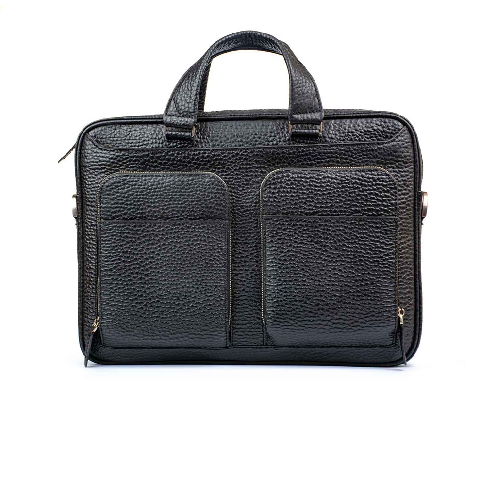 [146] Tony Briefcase Bag(Pebble) (Black)