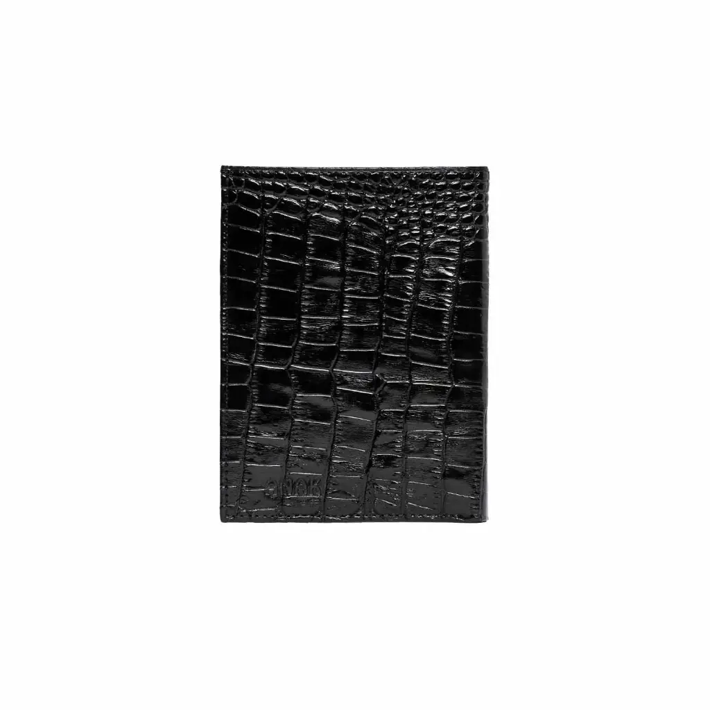 [836] Eliam Wallet (Croco) (Black)